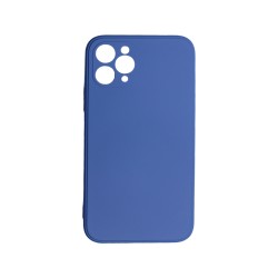 Funda de Silicona Suave para Apple iPhone 11 Pro Azul